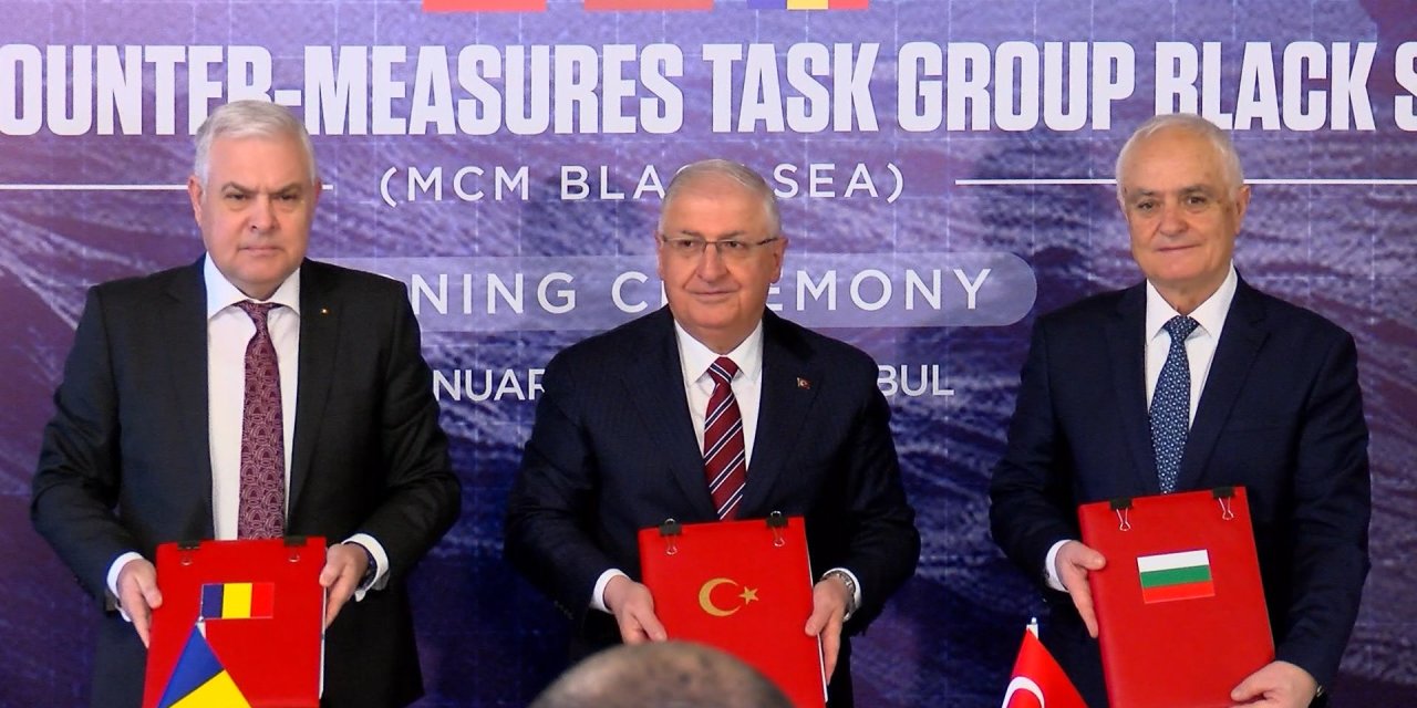 Karadeniz Mayın Karşı Tedbirleri Görev Grubu Mutabakatı İstanbul'da İmzalandı