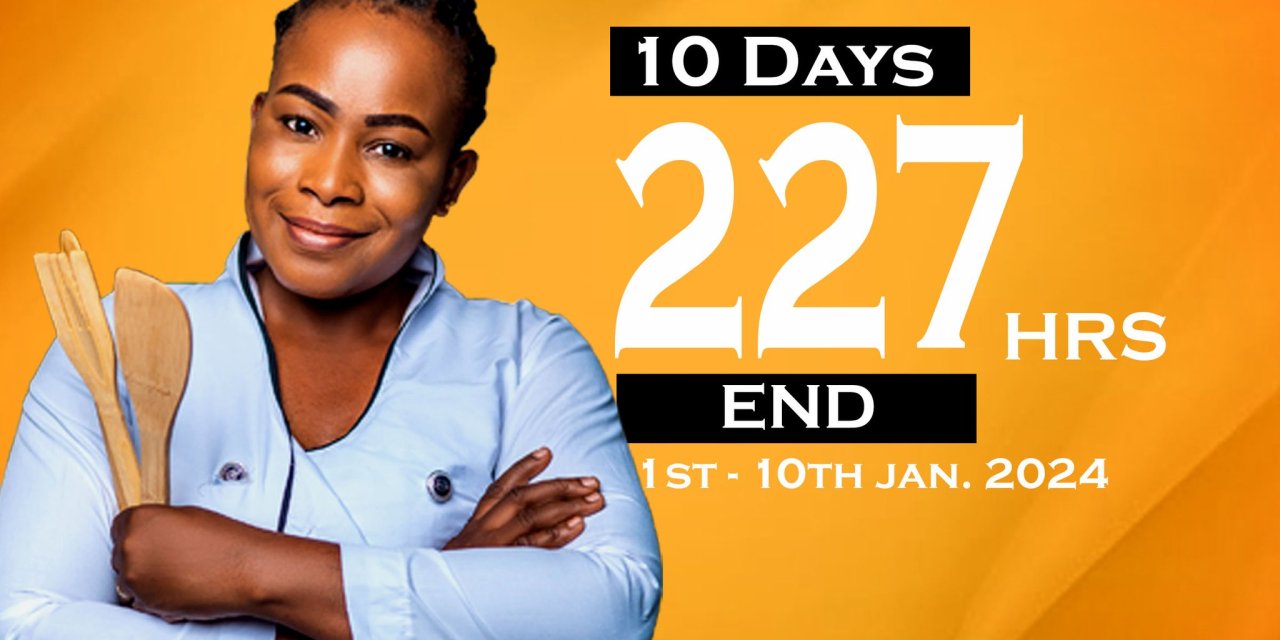 Ganalı Şef, 227 Saat Boyunca Yemek Pişirerek Dünya Rekoruna Aday Oldu