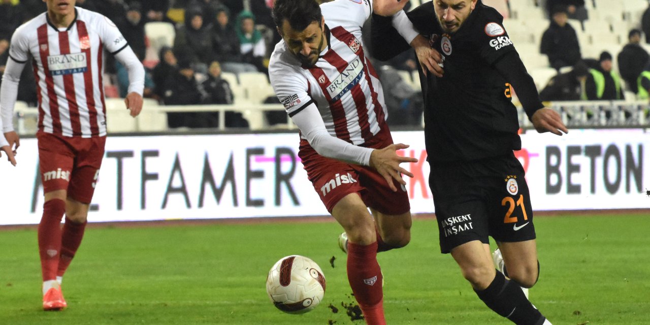 Sivasspor - Galatasaray: 1-1