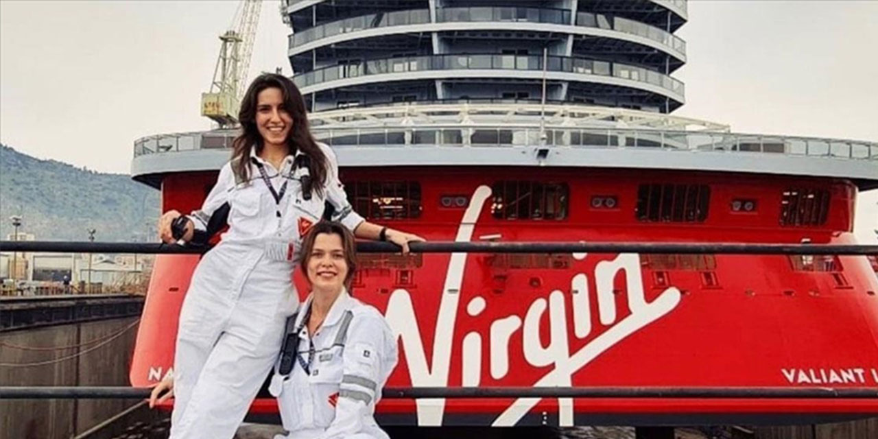 Dev yolcu gemilerini yöneten İzmirli kadınlar hemcinslerine örnek oluyor