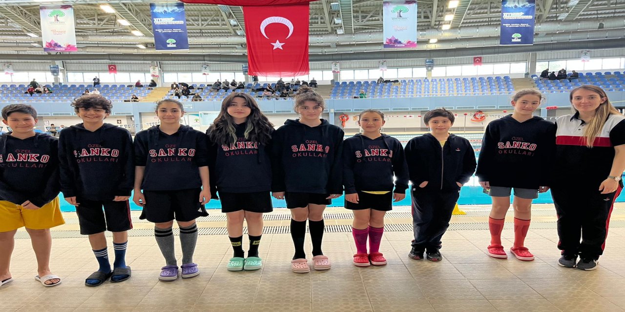SANKO Okulları’nın Yüzme Başarısı