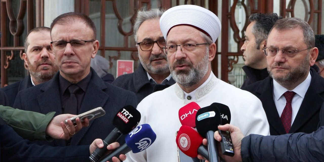 Diyanet İşleri Başkanı Erbaş: İnşallah Bu Tür Olayları Bir Daha Yaşamayız