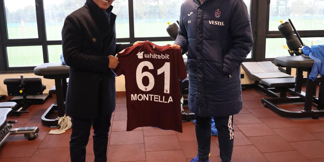 A Milli Takım Teknik Direktörü Montella’dan Trabzonspor’a Ziyaret