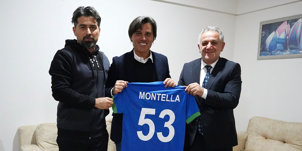 A Milli Takım Teknik Direktörü Montella Çaykur Rizespor'u ziyaret etti