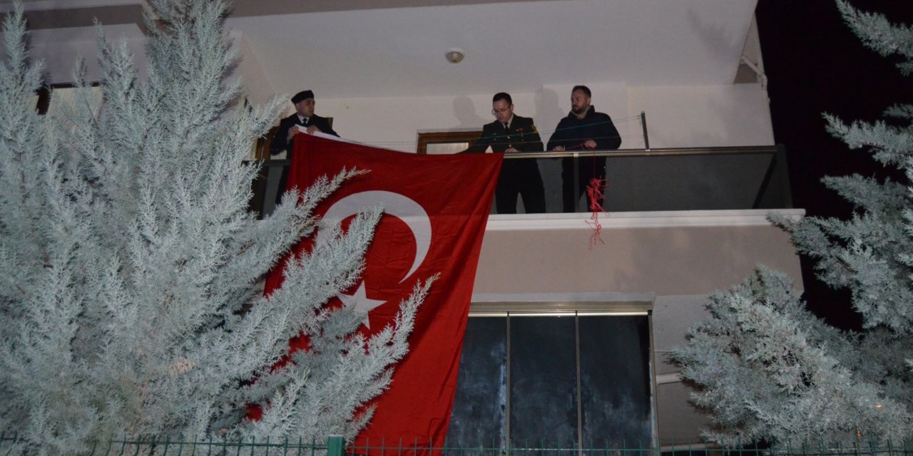 Aksaray'a Şehit Ateşi Düştü