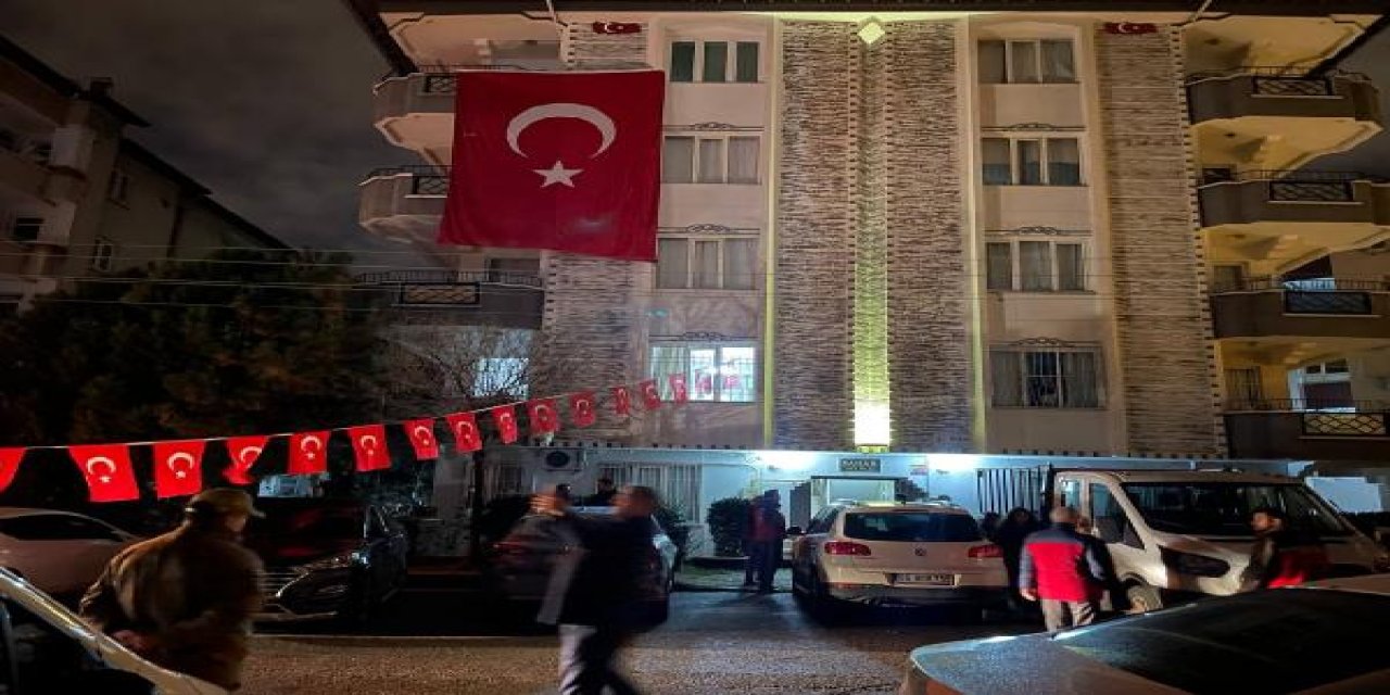Gaziantep'e Şehit Ateşi Düştü