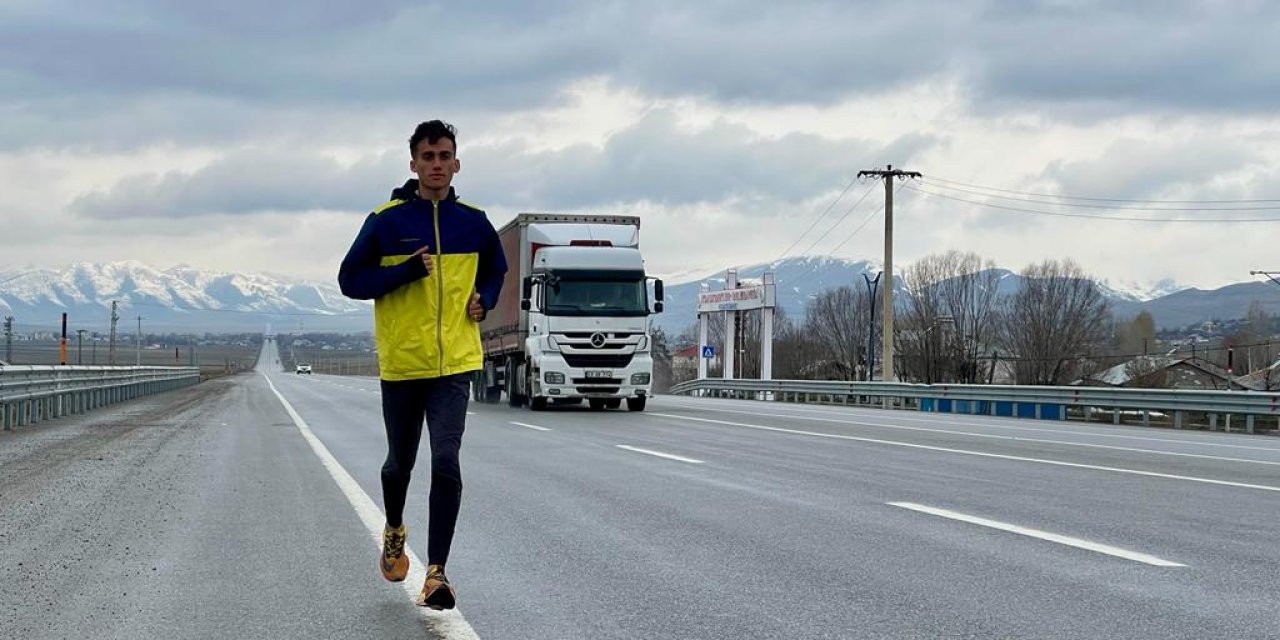 Milli Atlet, Şampiyonalara Arazide Hazırlanıyor