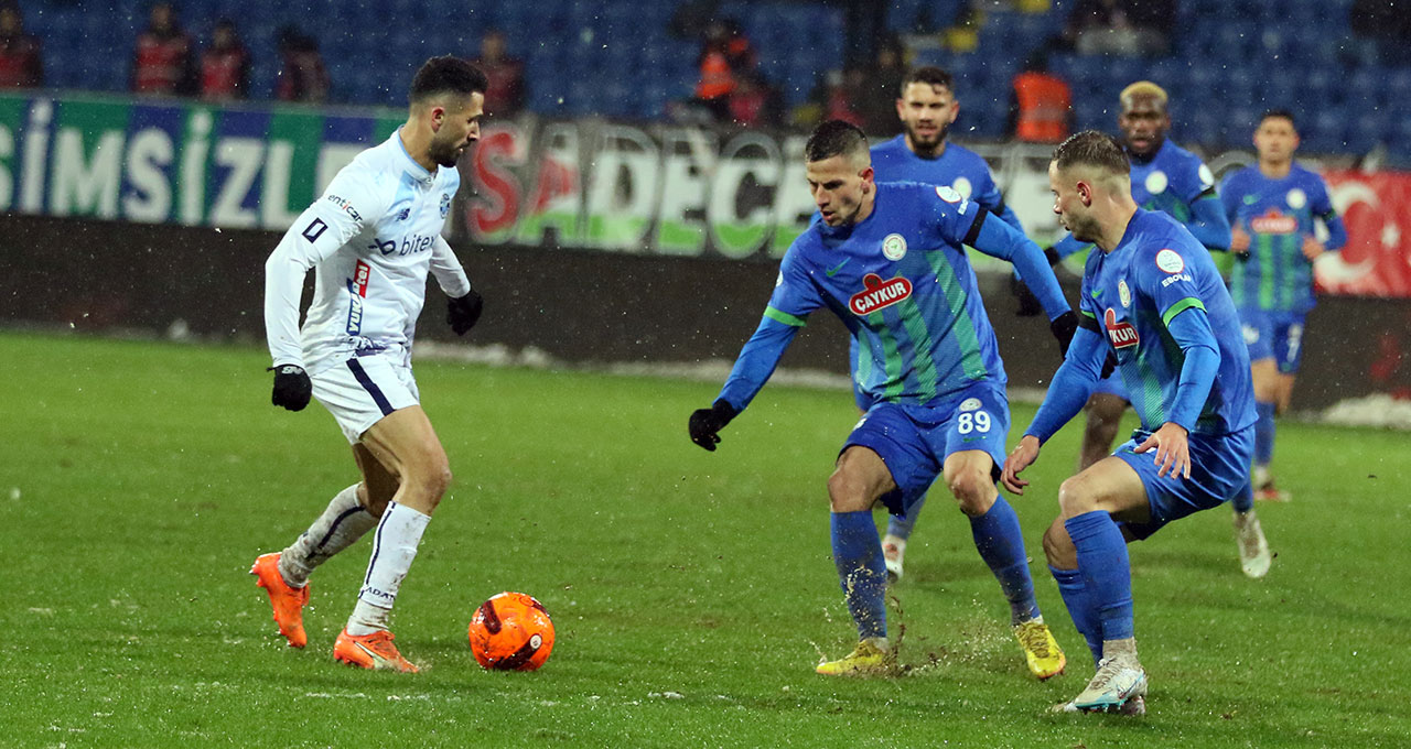 Çaykur Rizespor Adana'da Seriyi Sonlandırma Peşinde