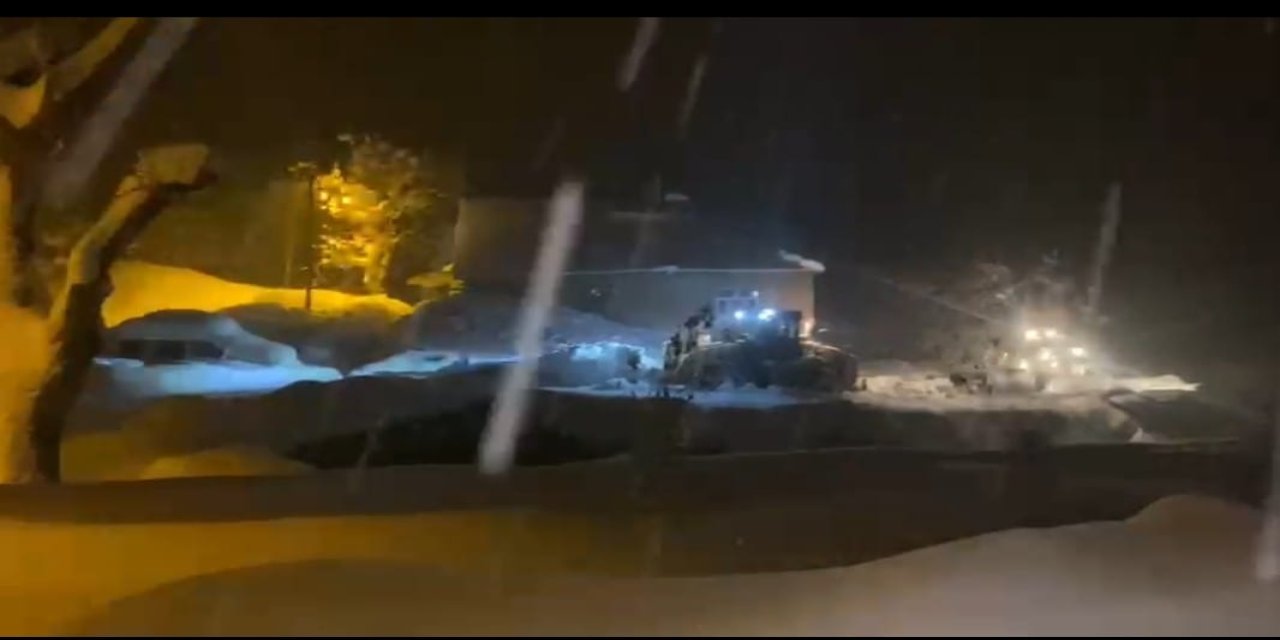 Van'da Kar Yolları Kapattı, Kalp Krizi Geçiren Muhtarın Yardımına Ekipler Yetişti