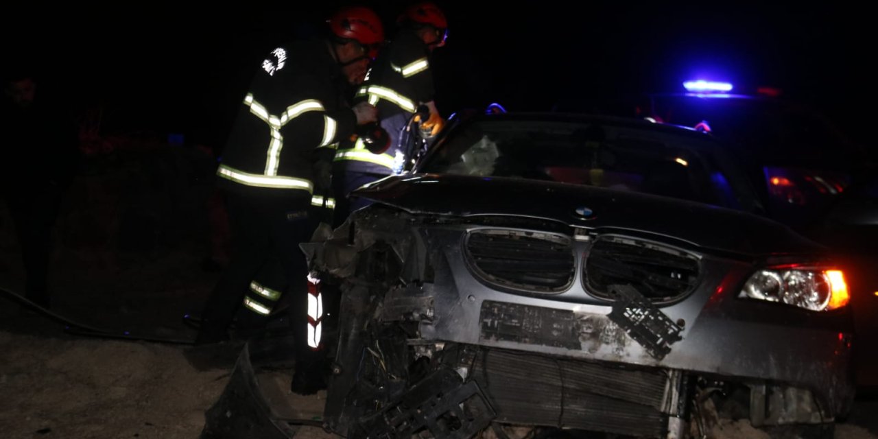 Tarlaya Uçan Otomobilin Sürücüsü 'Aracı Ben Kullanmıyordum' Dedi, Bölgede Arama Yapıldı