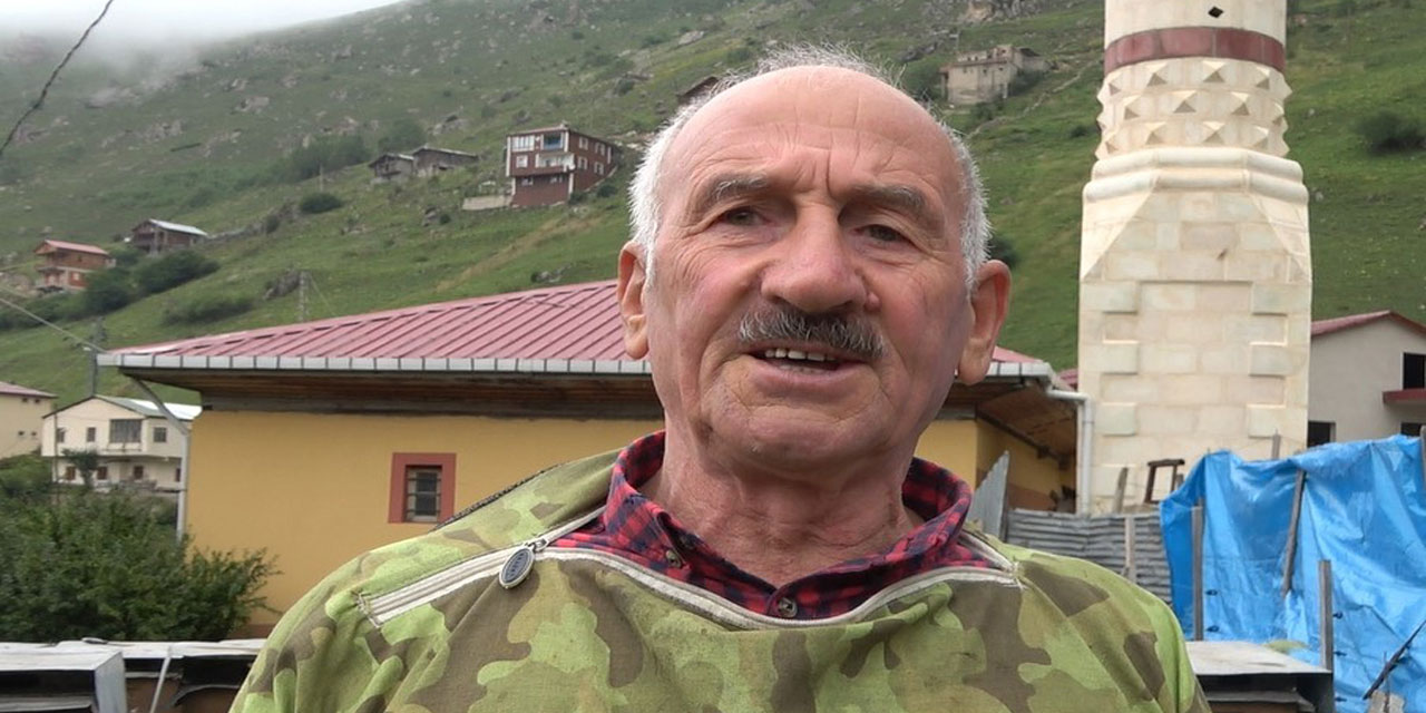 Rize'de eski belediye başkanı Samangül evini talan eden ayıya "Helal olsun" dedi