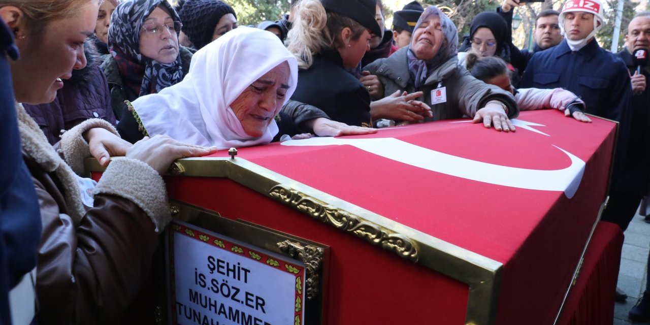 Şehit Evcin, Son Yolculuğuna Uğurlandı; 3 Gün Sonra Doğum Günüydü