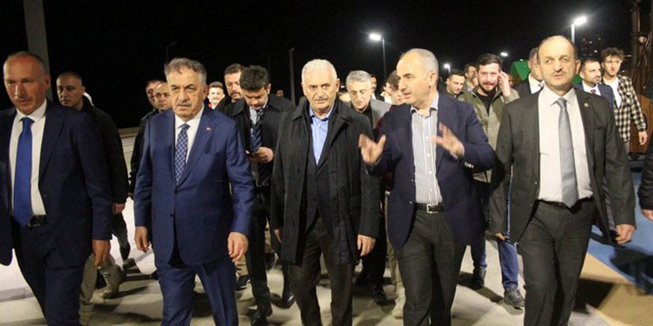 AK Parti Genel Başkanvekili Binali Yıldırım Rize’de
