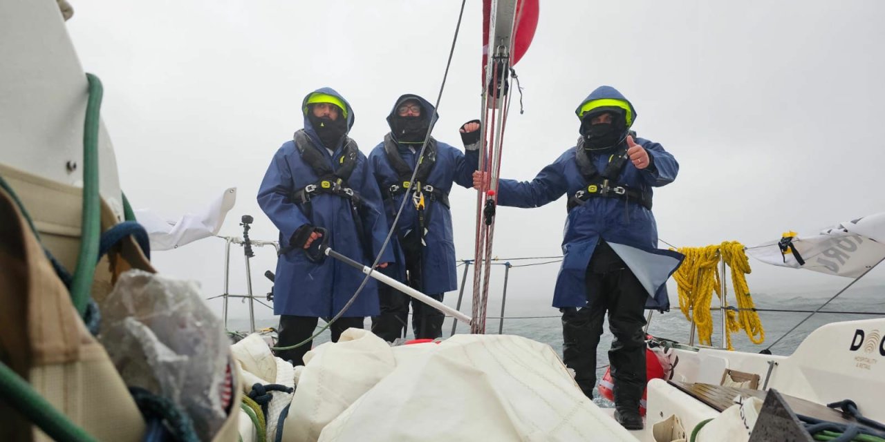 Fenerbahçe Doğuş Yelken Sporcuları Artvin'den İskenderun'a Ulaştı