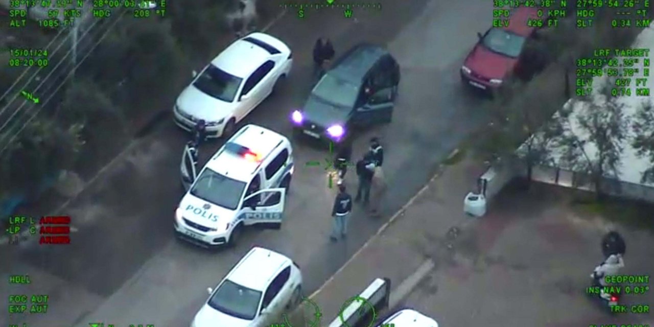 İzmir'de Uyuşturucu Ticaretine 107 Gözaltı