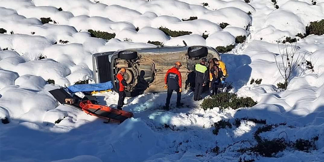 Rize’de Trafik Kazası 1 Ölü