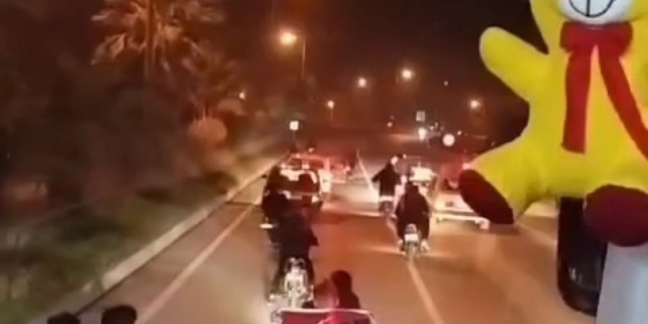 Trafiği Tehlikeye Atan Konvoydaki 8 Motosiklete 101 Bin 279 Lira Ceza