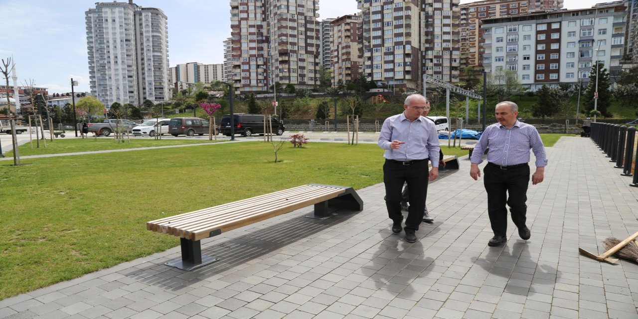 Rize Belediye Başkanı Metin Çalışmaları Yerinde İnceledi