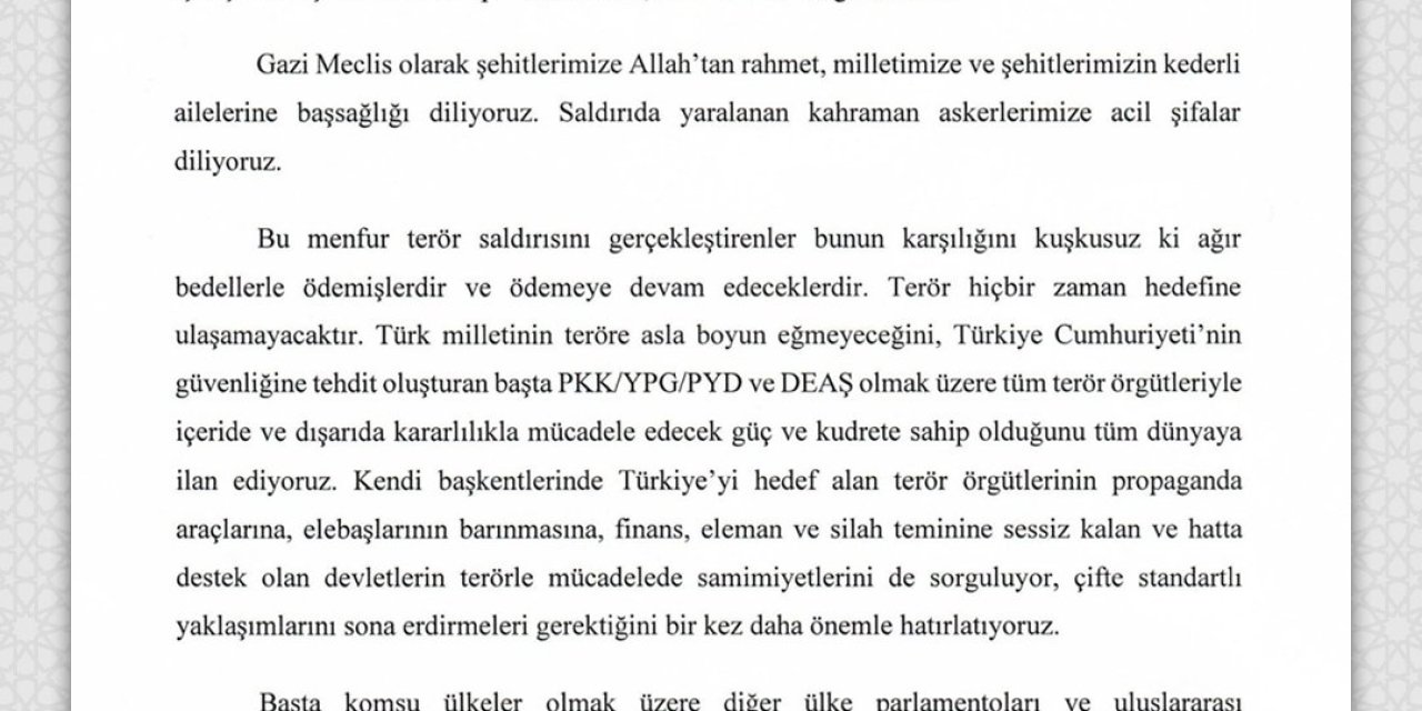 Tbmm'de 'Terörle Mücadele' Oturumu (3)