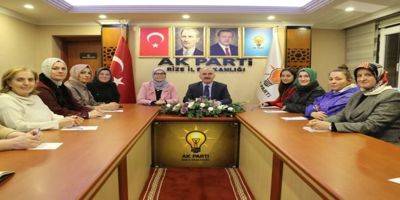 Başkan Metin kadınları bilgilendirdi