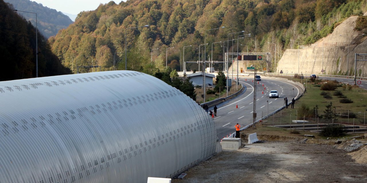 Bolu Dağı Tüneli'nin İstanbul Yönü 60 Metre Uzatılacak