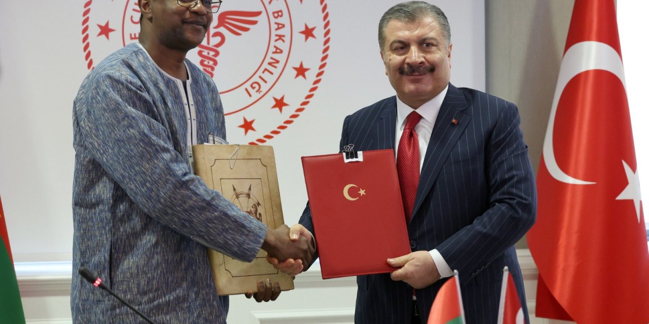 Bakan Koca, Burkina Faso Heyetini Kabul Etti