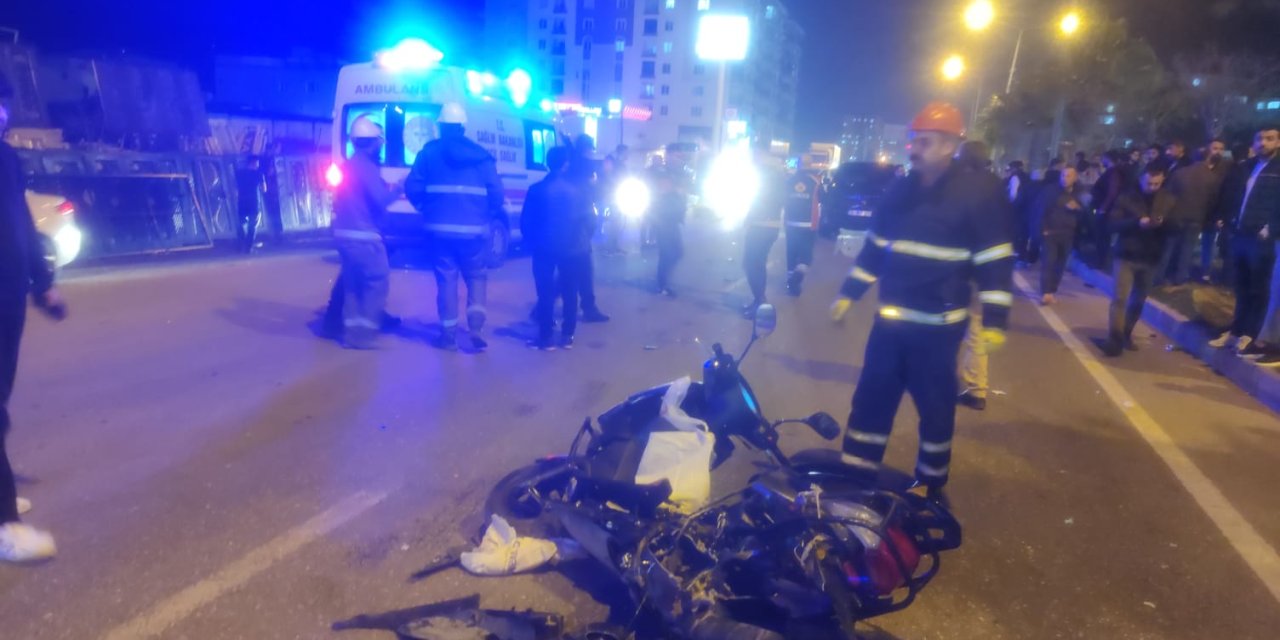 Mardin'de Cipin Çarptığı Motosikletli Genç, Öldü