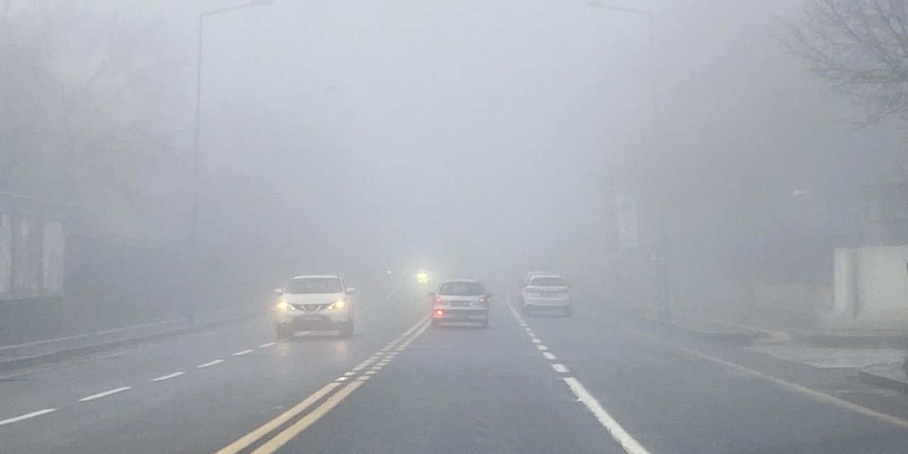 Diyarbakır’da Yoğun Sis