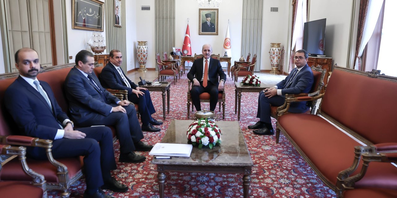 Tbmm Başkanı Kurtulmuş, Irak'ın Ankara Büyükelçisi Al Lachmawi İle Görüştü