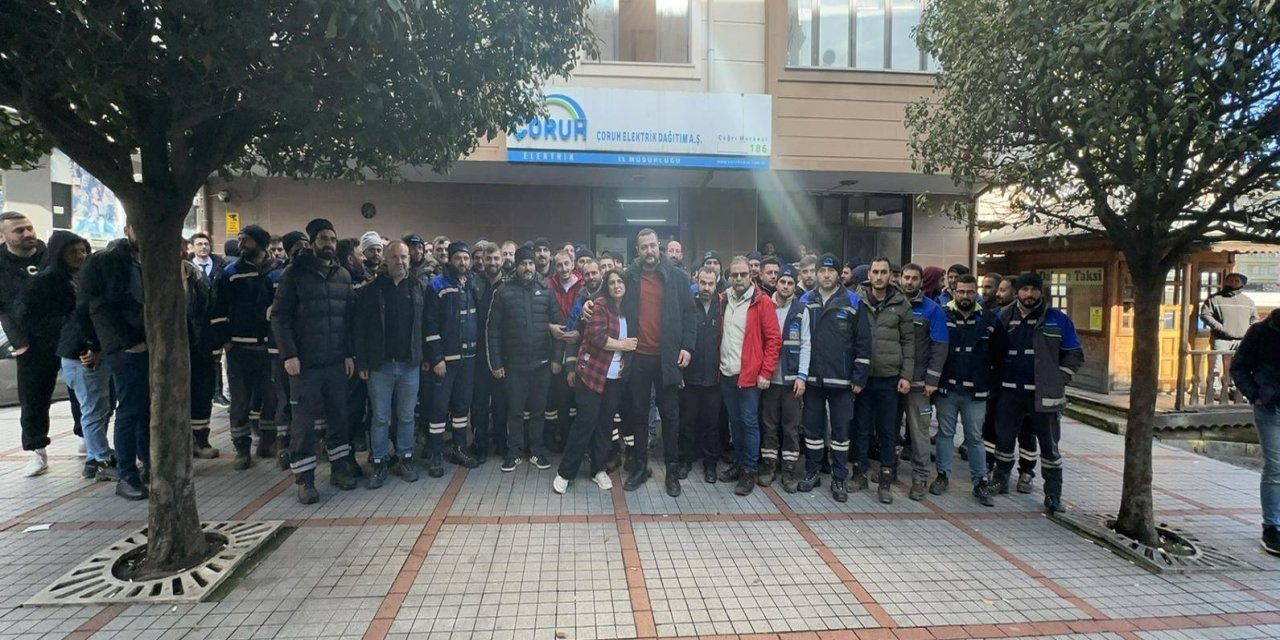 Rize'deki İşçi Çıkarma Eyleminde Mutlu Son!