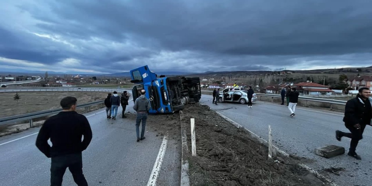Amasya’da Zincirleme Kaza: 3 Yaralı