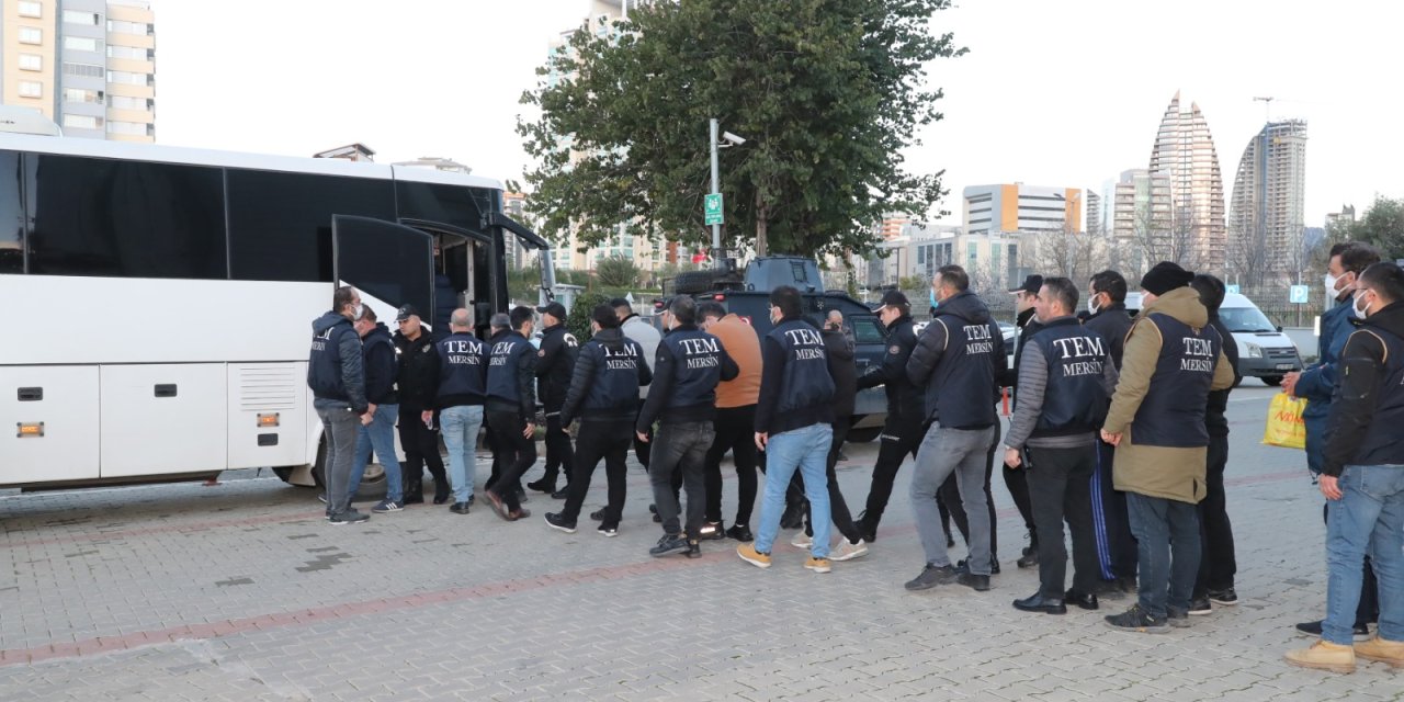Mersin'de 5 Deaş Üyesi Tutuklandı