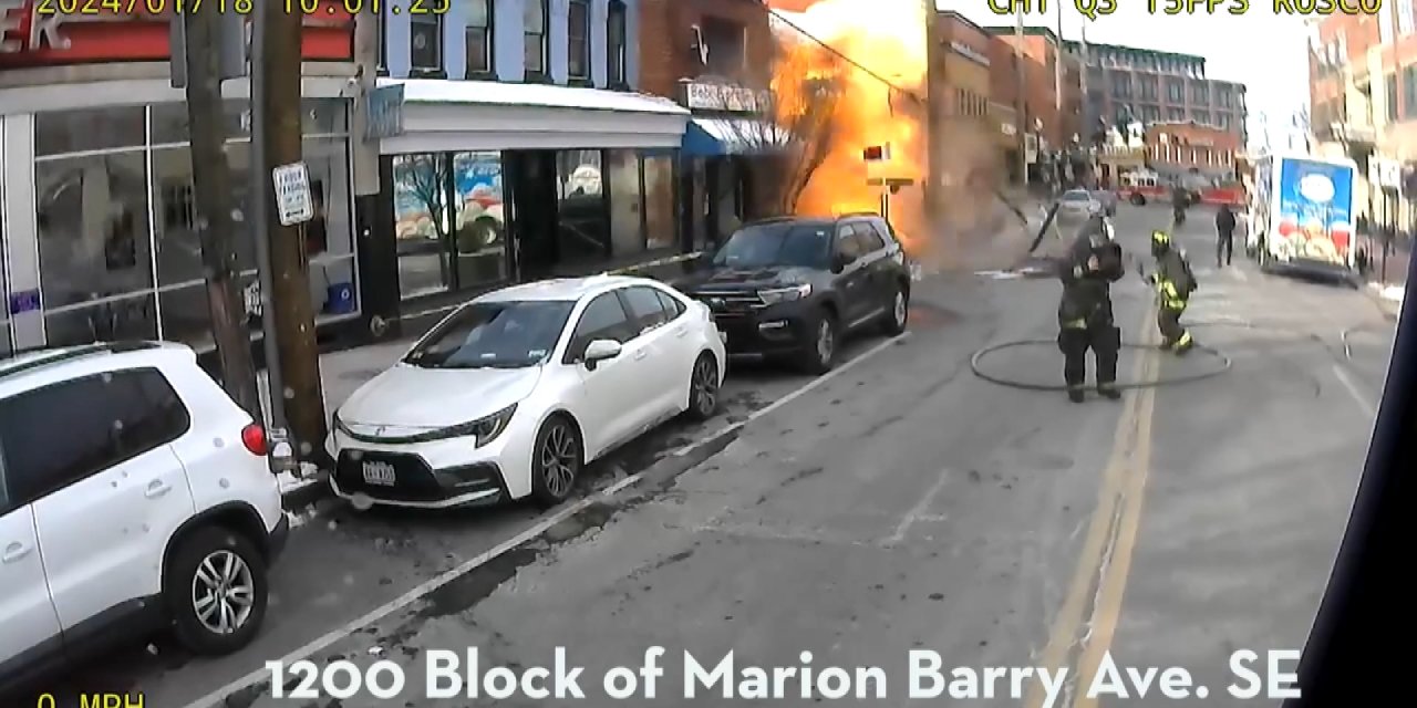 Washington’da Doğal Gaz Patlaması