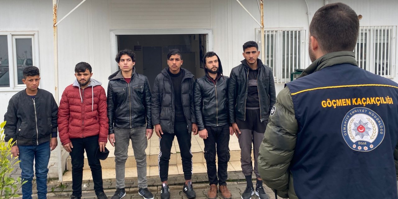 Osmaniye’de 6 Kaçak Göçmen Yakalandı