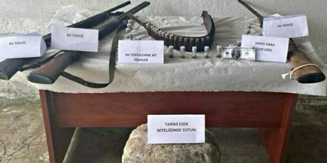 Muğla'da, Roma Dönemine Ait Sütun Ele Geçirildi