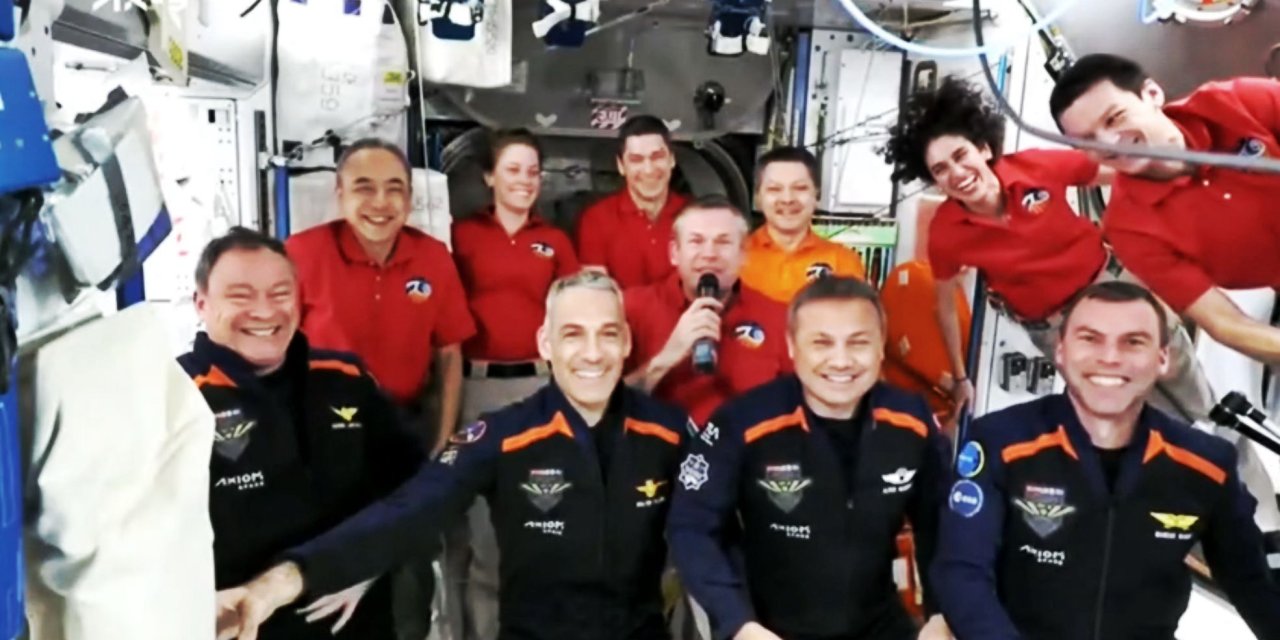 İlk Türk Astronot İçin Iss'de Karşılama Töreni