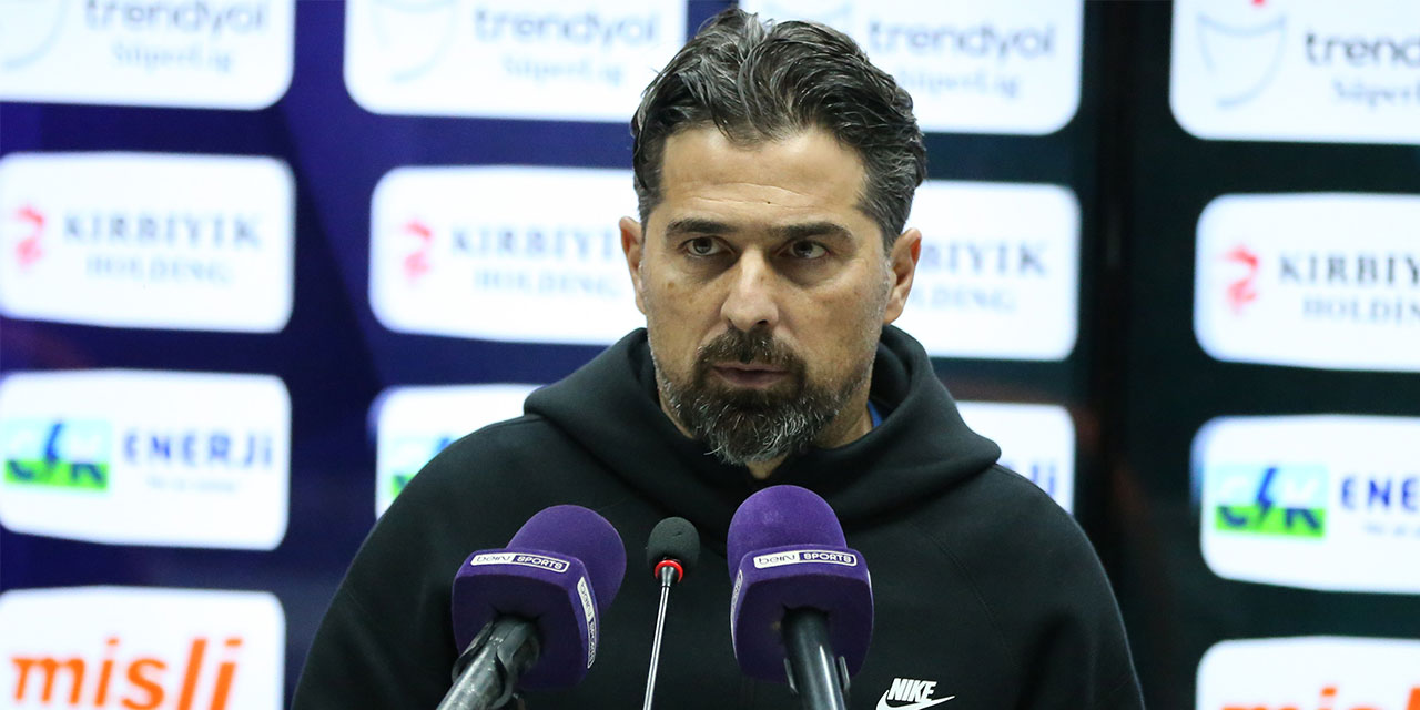 İlhan Palut: "Maalesef maçın sonlarına doğru çok ekstrem bir gol yedik ve mağlup olduk"
