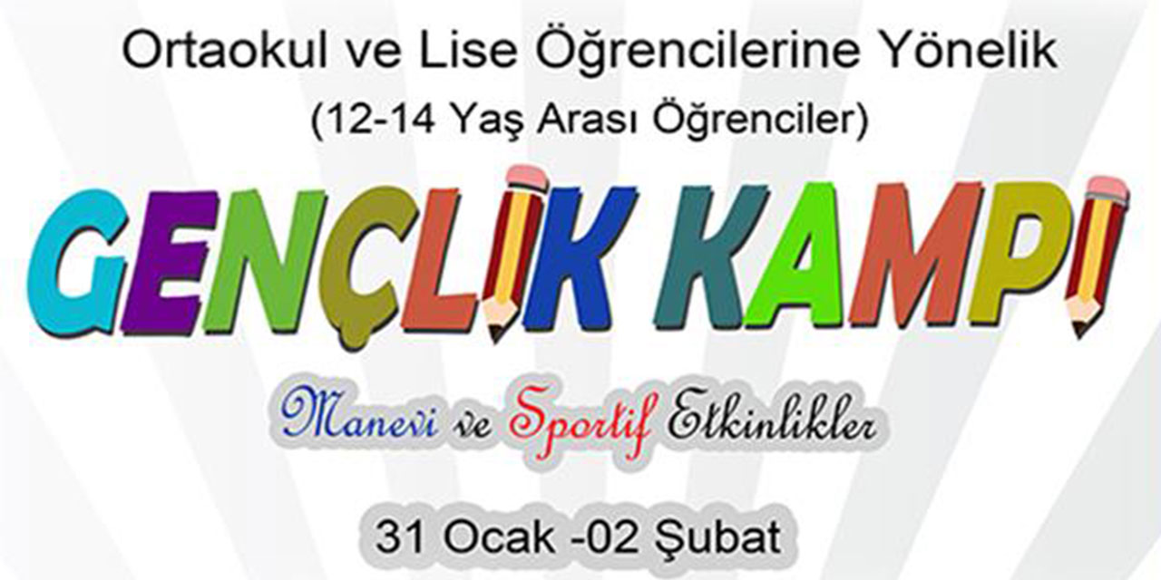 Rize'de 2024 Yılı “Gençliğe Değer Ara Dönem Kampı” Kayıtları Başladı