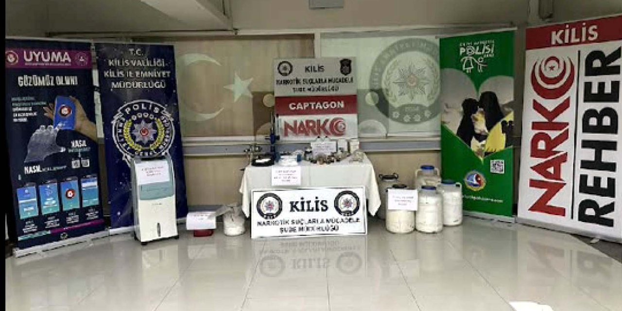 Kilis'te Uyuşturucu Ticaretine 7 Tutuklama