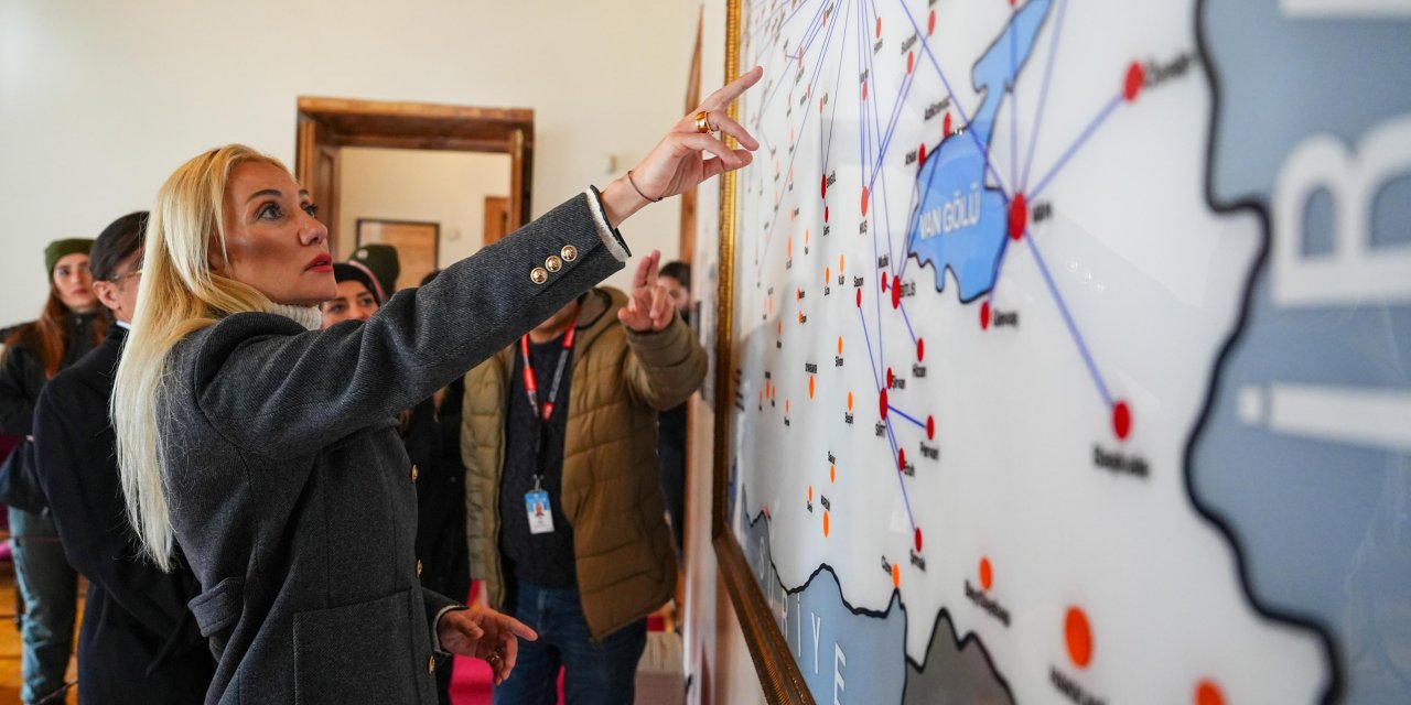 'Rotahane Projesi' İle Erzurum'a Gelen Heyet, Tarihi Ve Turistik Yerleri Gezdi