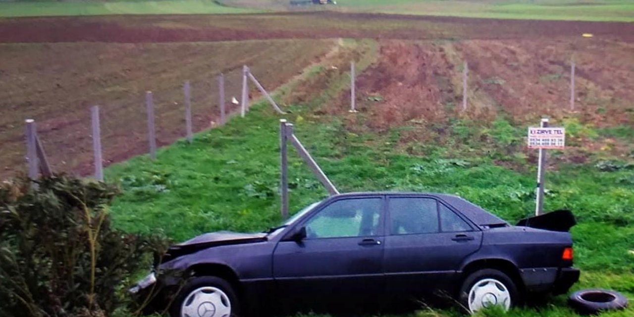 Tekirdağ'da Otomobil Takla Attı; Duygu Öldü, Sürücü Yaralı