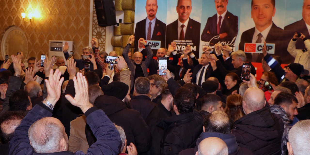 Chp Samsun'da 2 İlçede Eğilim Yoklaması Yaptı