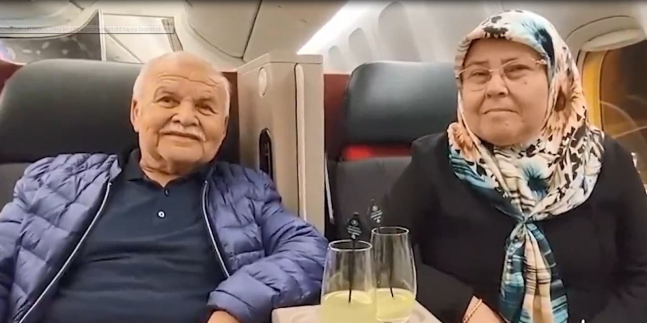 Thy Uçağında Gezeravcı Ailesini Gururlandıran Anons