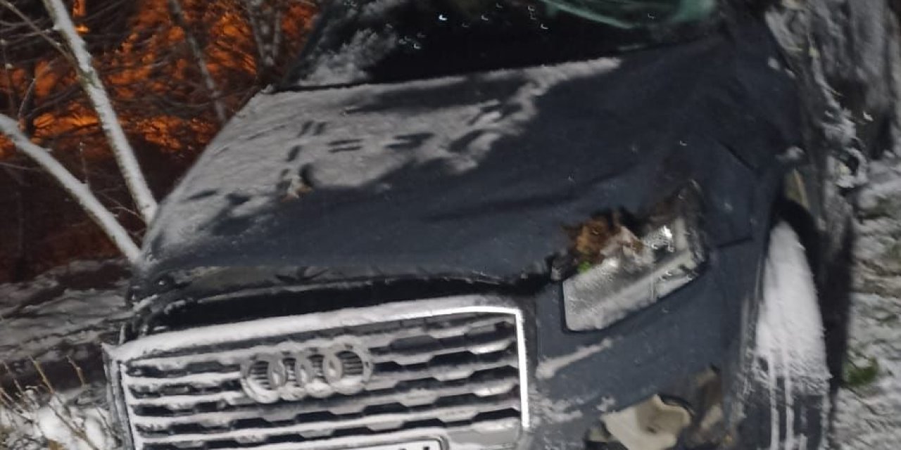 30 Metrelik Uçurumdan Yuvarlanan Otomobilin Sürücüsü Öldü