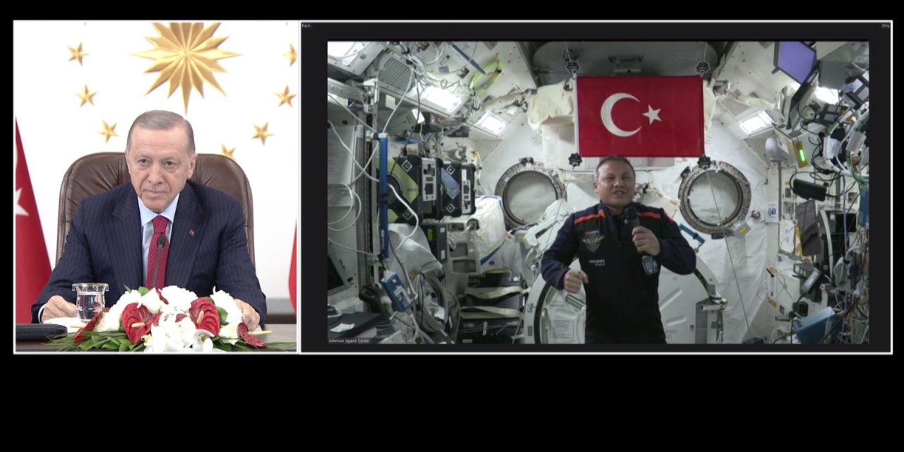 Cumhurbaşkanı Erdoğan, Alper Gezeravcı İle Görüştü