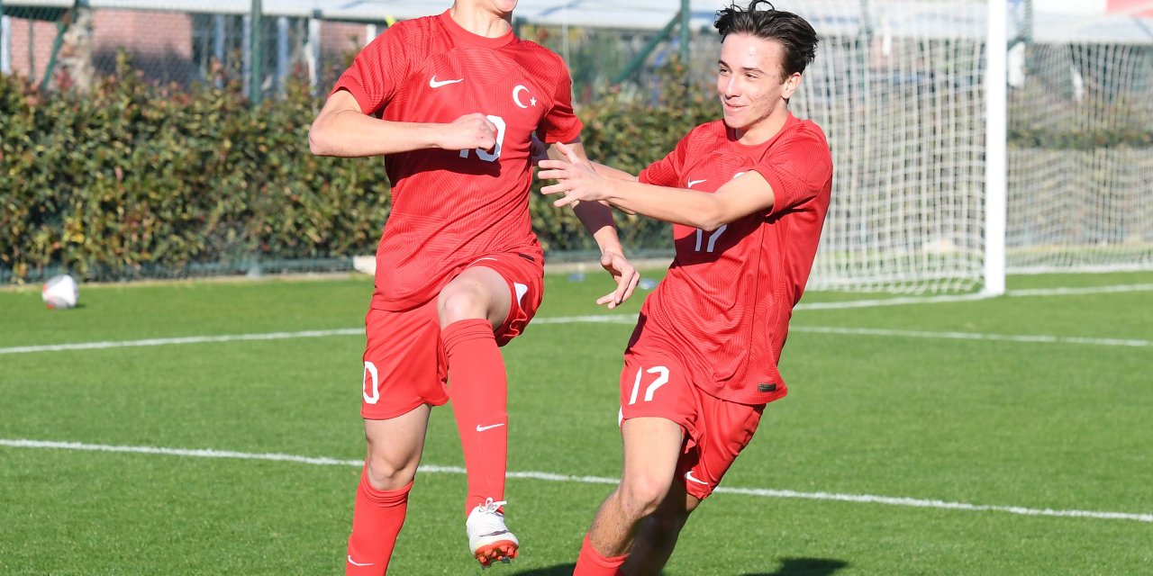 U16 Milli Futbol Takımı, İrlanda Cumhuriyeti'ni 3-1 Mağlup Etti