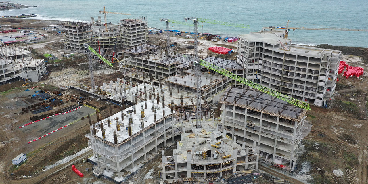 Trabzon Şehir Hastanesi inşaatının yüzde 30'u tamamlandı