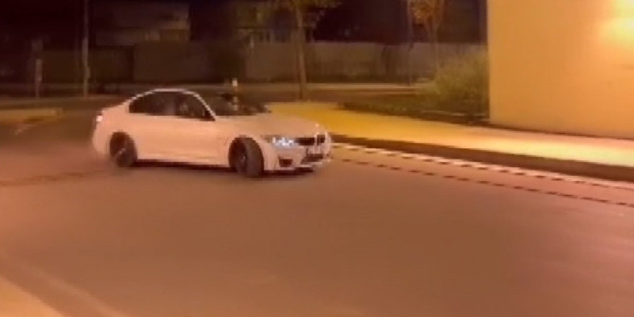 Kadıköy'de Drift Atan Sürücüye 21 Bin 214 Lira Ceza