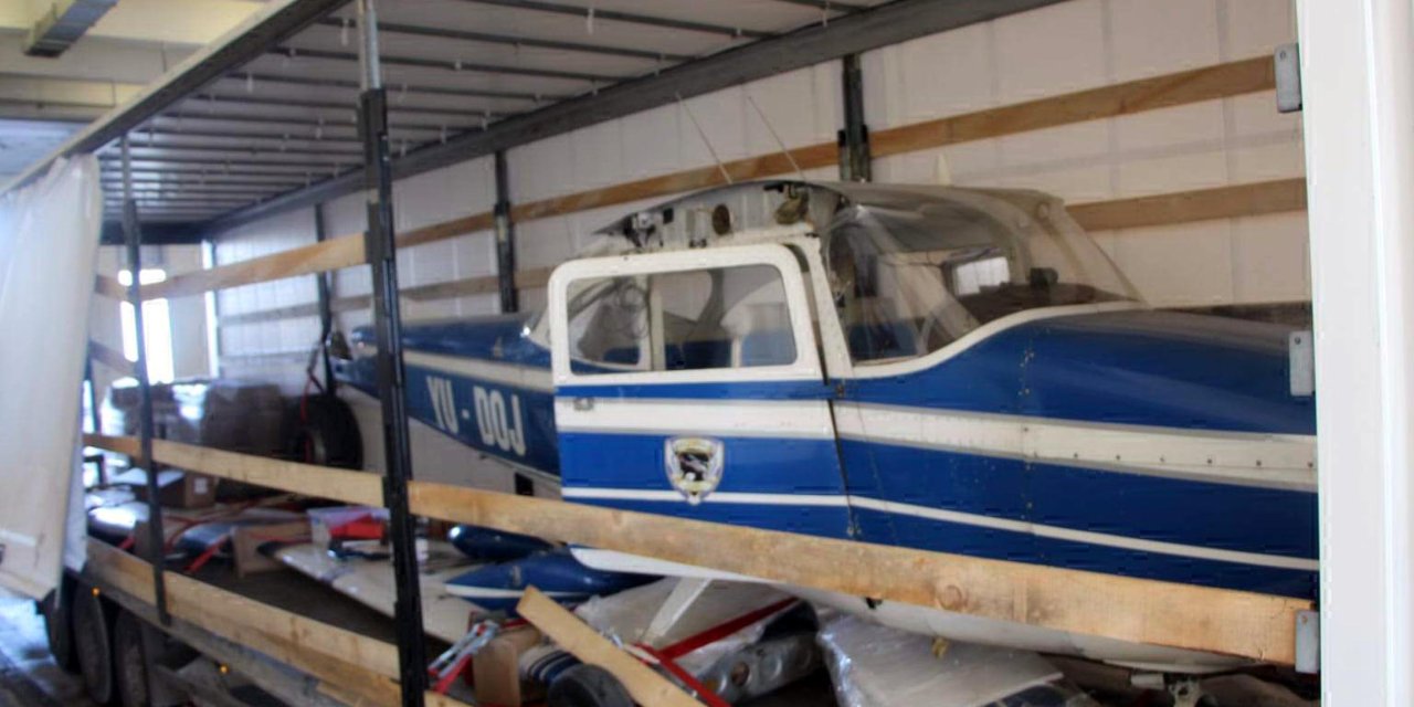 Kapıkule'de Tır'da Cessna Tipi Uçak Ele Geçirildi