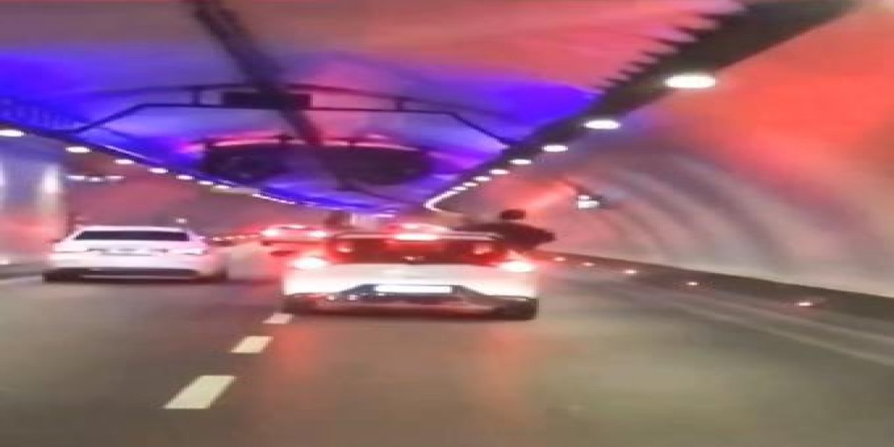 Avrasya Tüneli'ndeki Tehlikeli Yolculuğa Ceza Kesildi